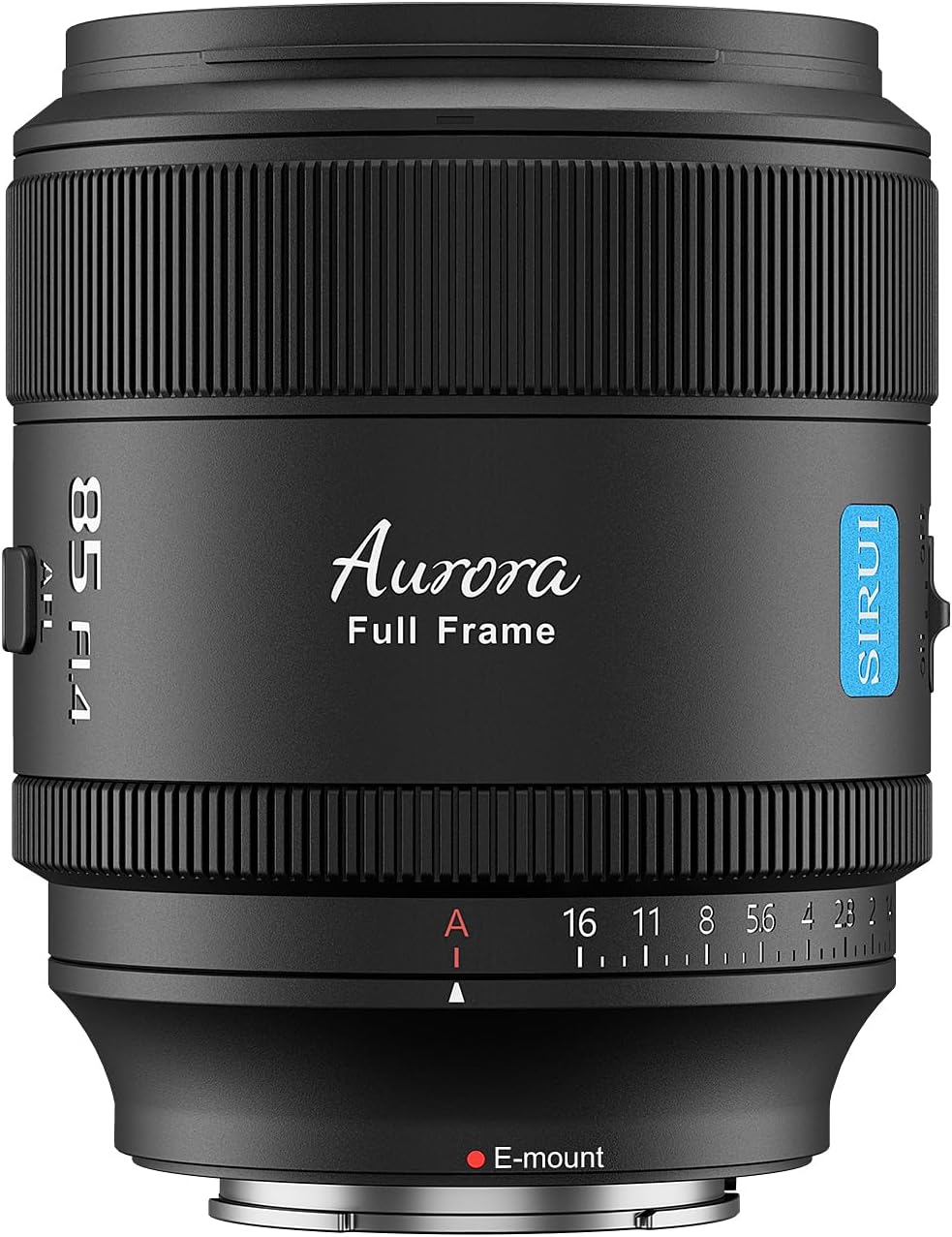 SIRUI Aurora 85mm F1.4 Full Frame Auto Focus Lens, Telephoto Prime Portrait Lens for E Mount Cameras FX3, FX6, A7 Series, A7R Series, A7S Series, A9, ZV-E1, Black