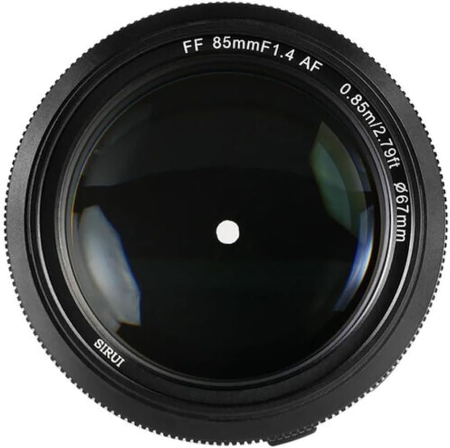 SIRUI Aurora 85mm F1.4 Full Frame Auto Focus Lens, Telephoto Prime Portrait Lens for E Mount Cameras FX3, FX6, A7 Series, A7R Series, A7S Series, A9, ZV-E1, Black - Image 4